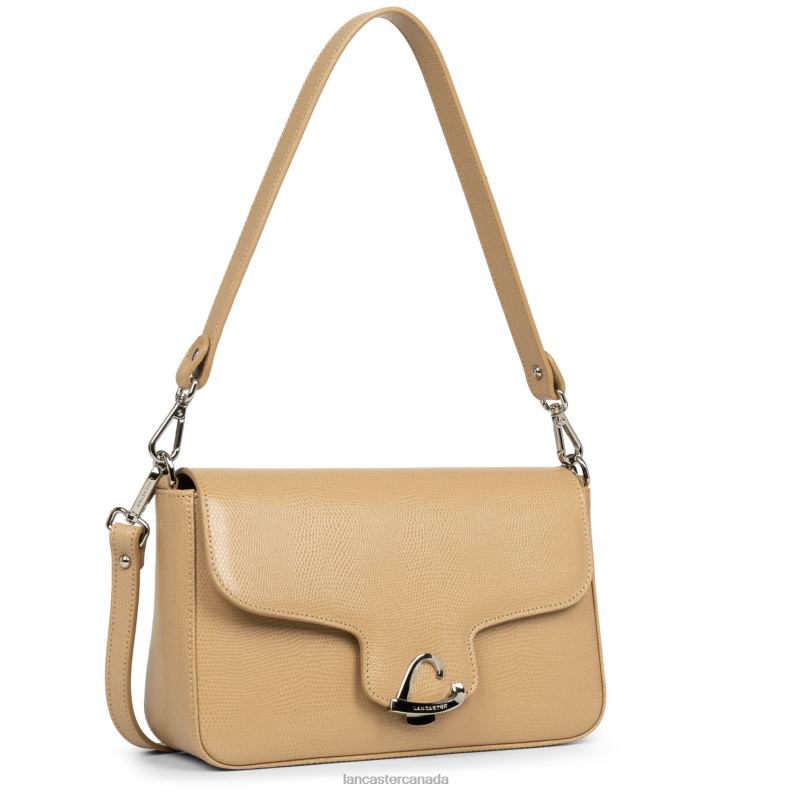 Women Baguette Bag Lucertola 4J6H3249 Bag Naturel Lancaster Paris