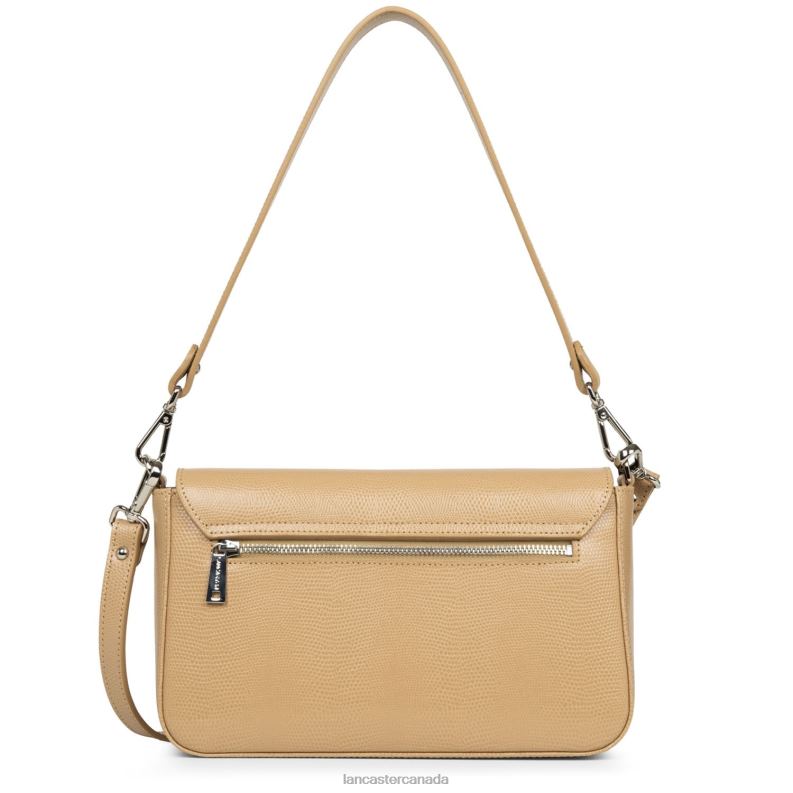 Women Baguette Bag Lucertola 4J6H3249 Bag Naturel Lancaster Paris