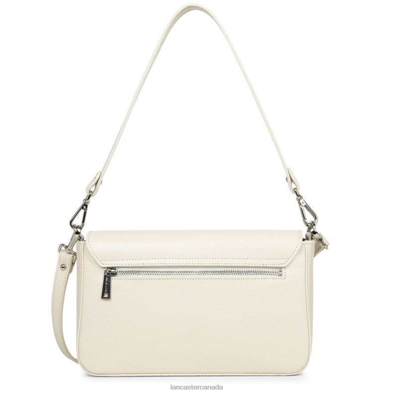 Women Baguette Bag Lucertola 4J6H3251 Bag Ecru Lancaster Paris