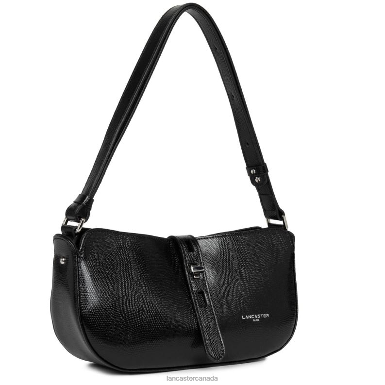 Women Baguette Bag Lucertola 4J6H4157 Bag Noir Lancaster Paris
