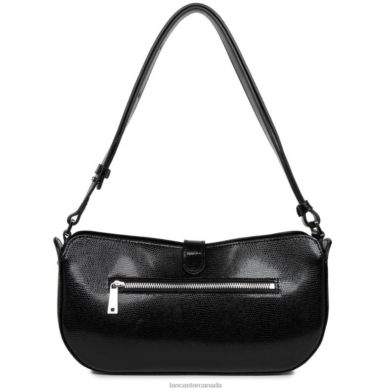 Women Baguette Bag Lucertola 4J6H4157 Bag Noir Lancaster Paris