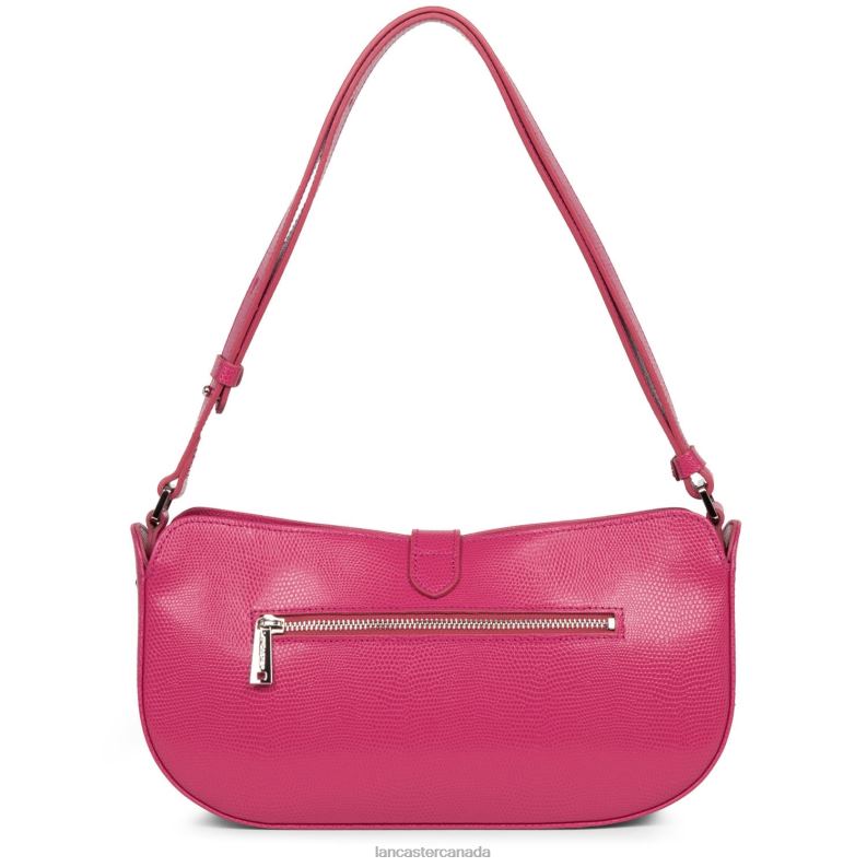 Women Baguette Bag Lucertola 4J6H4162 Bag Fuxia Lancaster Paris