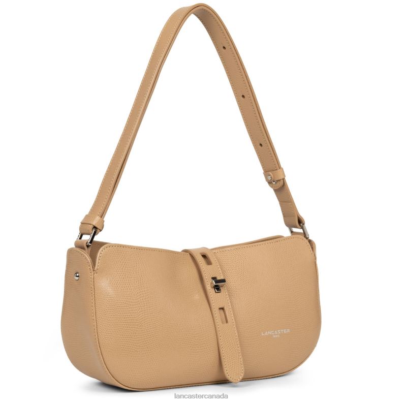 Women Baguette Bag Lucertola 4J6H4163 Bag Naturel Lancaster Paris