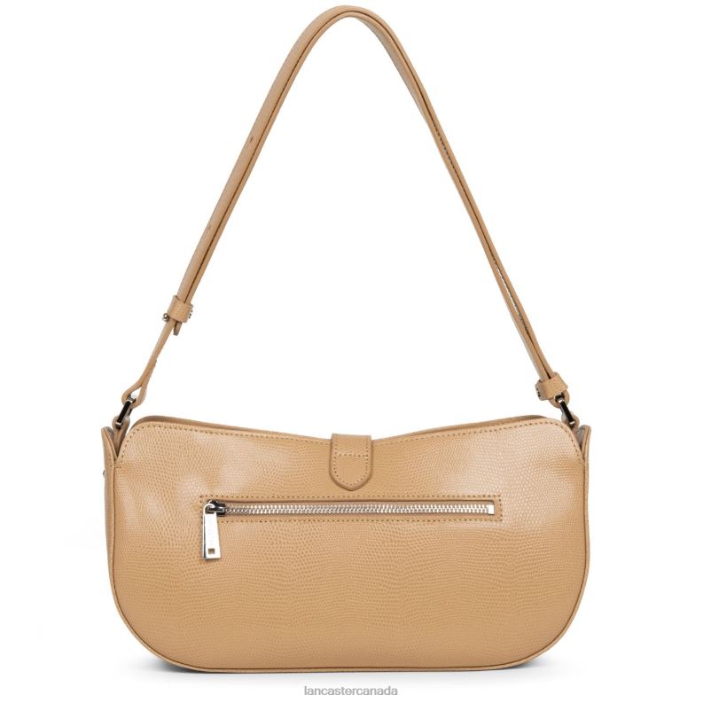Women Baguette Bag Lucertola 4J6H4163 Bag Naturel Lancaster Paris
