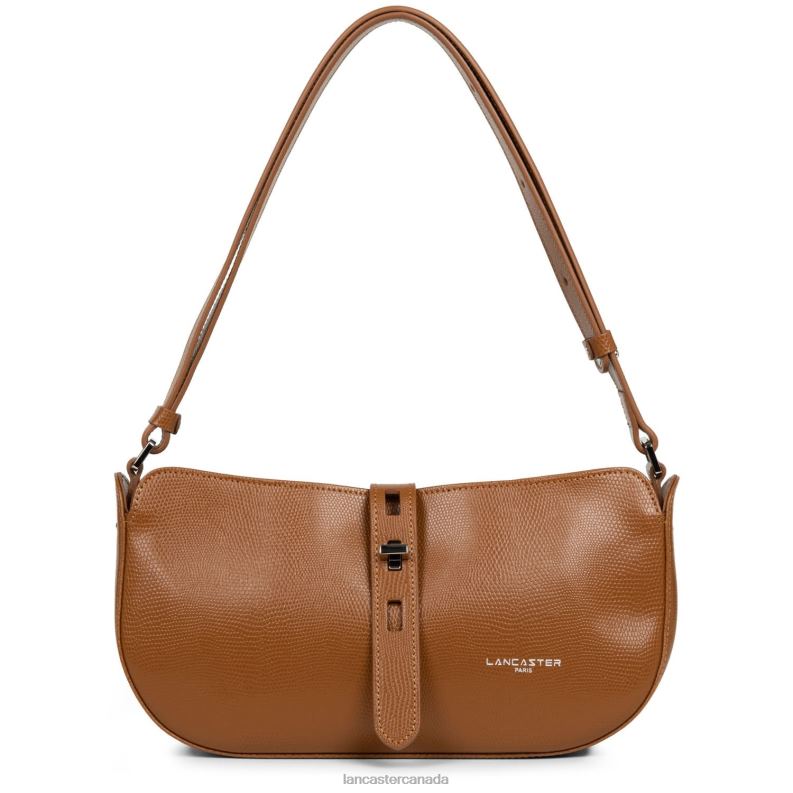 Women Baguette Bag Lucertola 4J6H4164 Bag Camel Lancaster Paris