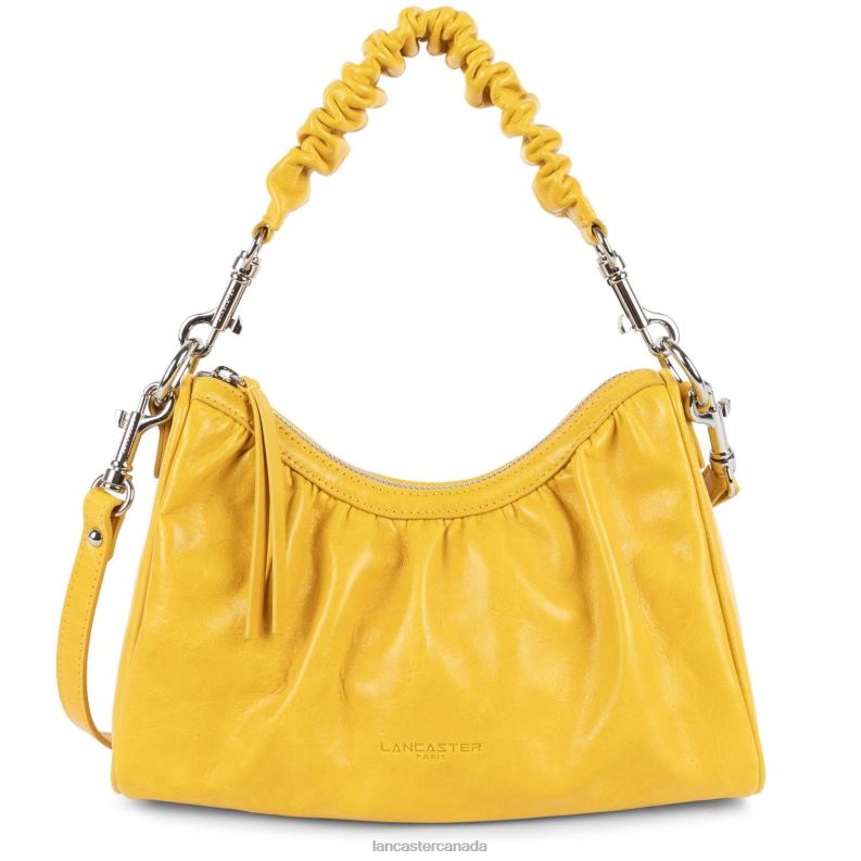Women Baguette Bag Retro Chouchou 4J6H1106 Bag Jaune Lancaster Paris