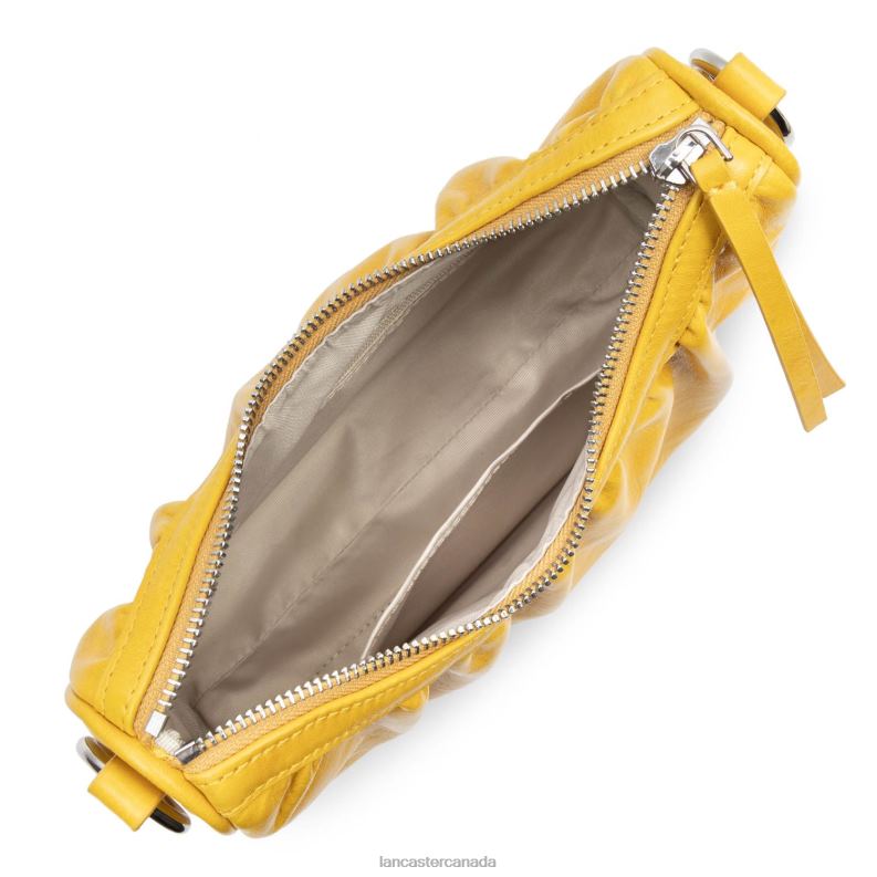 Women Baguette Bag Retro Chouchou 4J6H1106 Bag Jaune Lancaster Paris