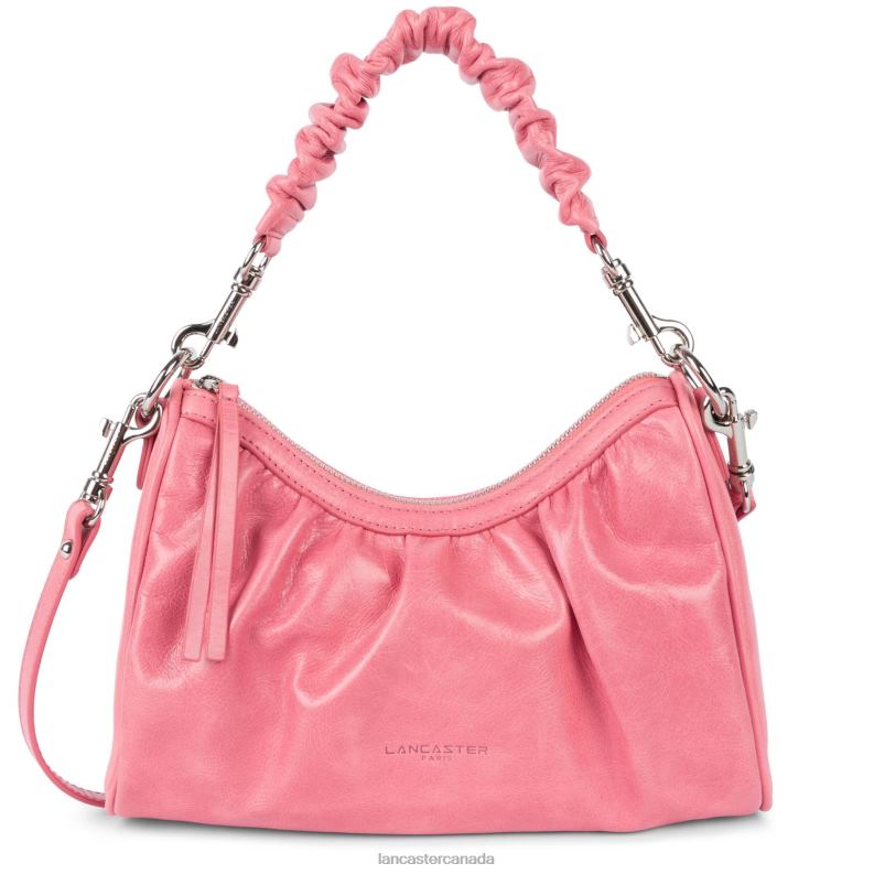 Women Baguette Bag Retro Chouchou 4J6H1107 Bag Rose Lancaster Paris