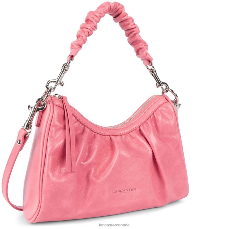 Women Baguette Bag Retro Chouchou 4J6H1107 Bag Rose Lancaster Paris