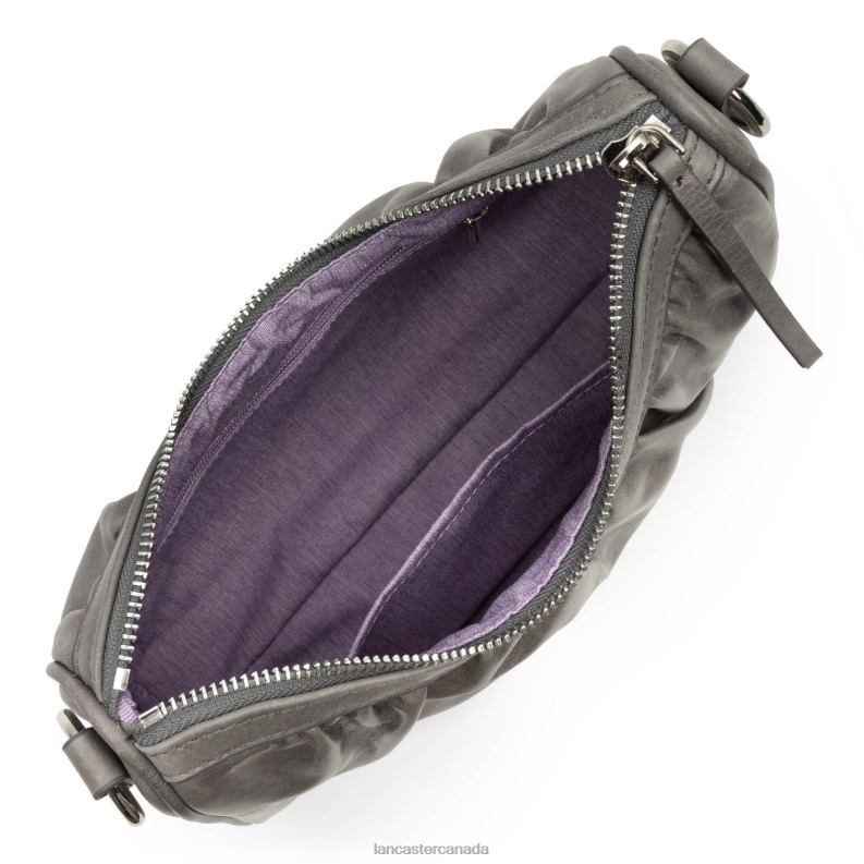 Women Baguette Bag Retro Chouchou 4J6H1111 Bag Gris Lancaster Paris