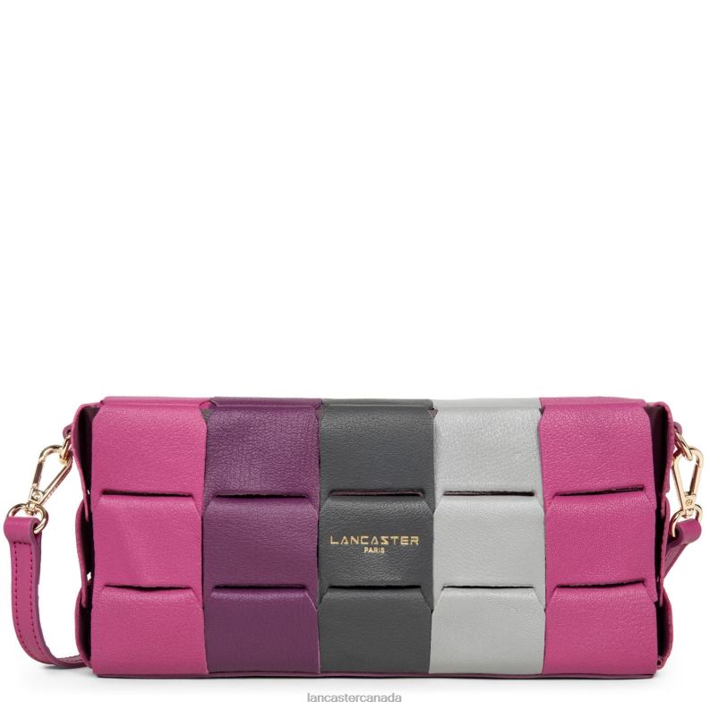 Women Baguette Bag Studio Enlace 4J6H4196 Bag Fuxia Multi Lancaster Paris