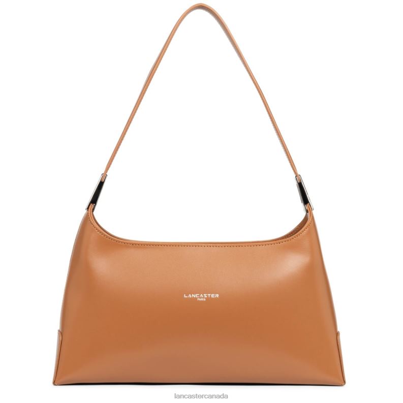 Women Large Baguette Bag Suave Ace 4J6H1280 Bag Camel Lancaster Paris
