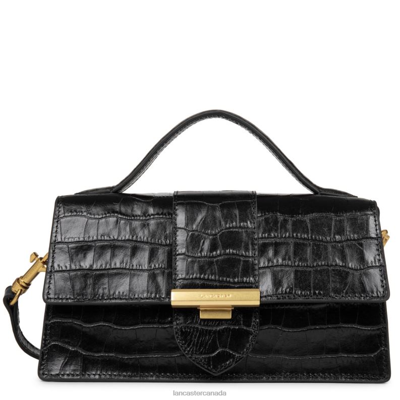 Women M Baguette Bag Exotic Ily 4J6H1283 Bag Noir Lancaster Paris