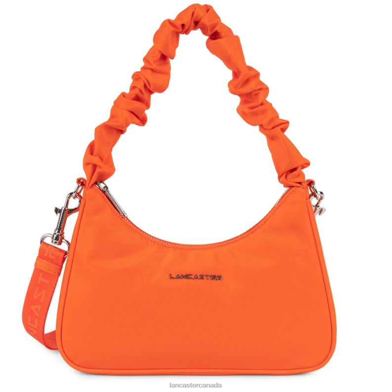 Women Small Baguette Bag Basic Chouchou 4J6H93 Bag Orange Lancaster Paris