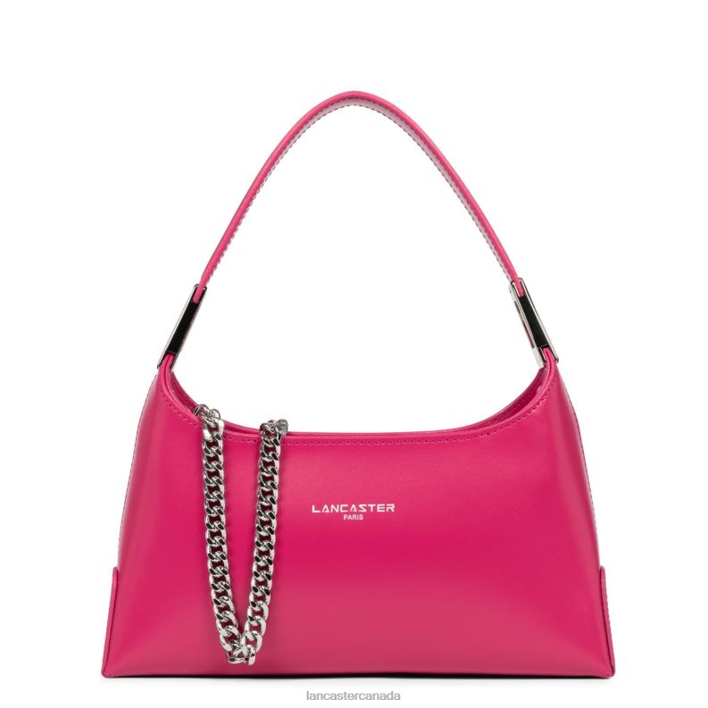 Women Small Baguette Bag Suave Ace 4J6H1276 Bag Fuxia Lancaster Paris