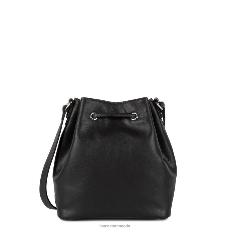Women Bucket Bag Country Fringe 4J6H4542 Bag Marron Lancaster Paris