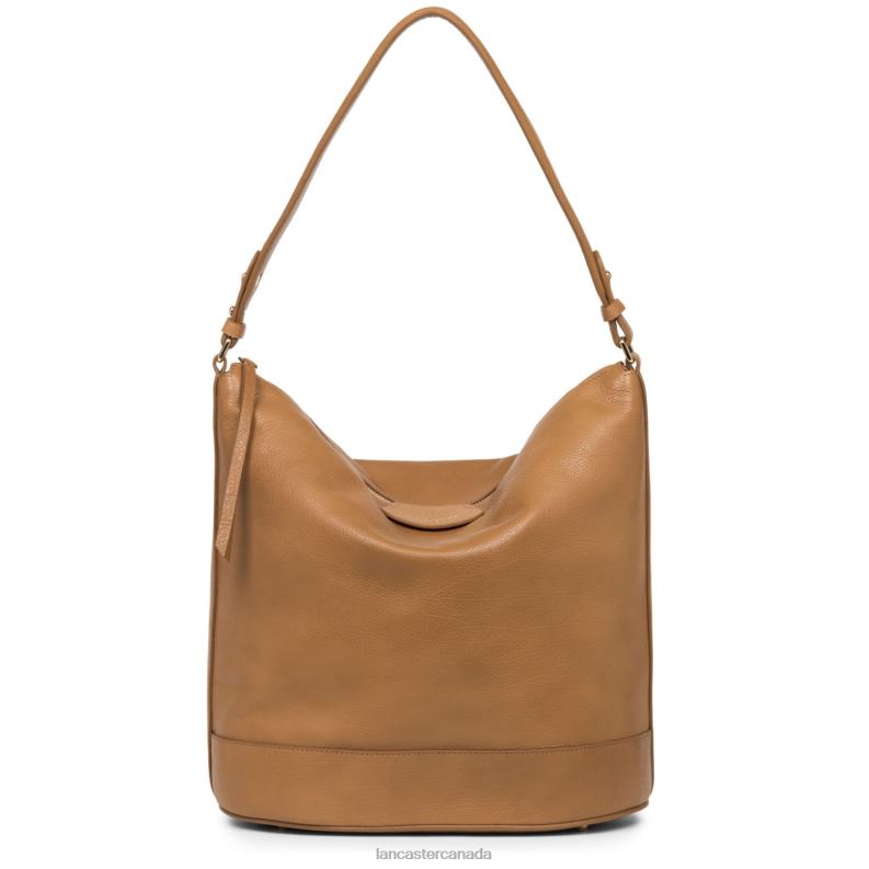 Women Bucket Bag Dune Casual 4J6H3328 Bag Camel Lancaster Paris