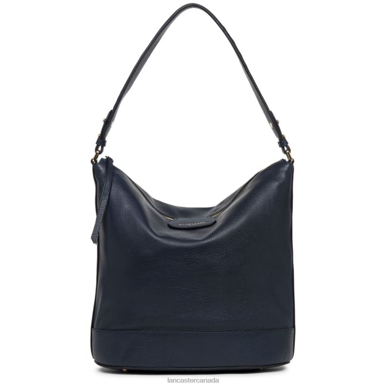 Women Bucket Bag Dune Casual 4J6H3330 Bag Bleu Fonce Lancaster Paris