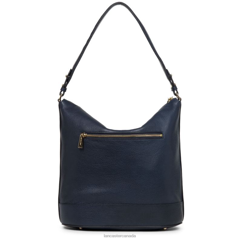 Women Bucket Bag Dune Casual 4J6H3330 Bag Bleu Fonce Lancaster Paris