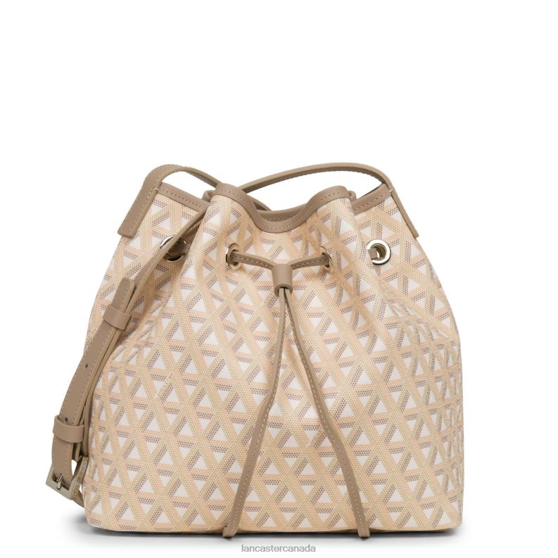 Women Bucket Bag Ikon 4J6H3865 Bag Beige Lancaster Paris