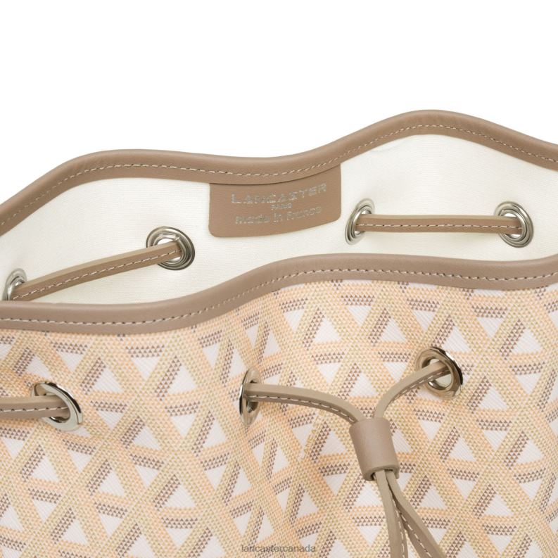 Women Bucket Bag Ikon 4J6H3865 Bag Beige Lancaster Paris