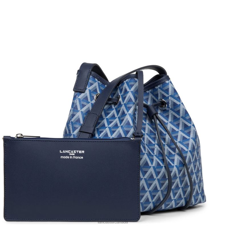 Women Bucket Bag Ikon 4J6H3866 Bag Bleu Electrique Lancaster Paris