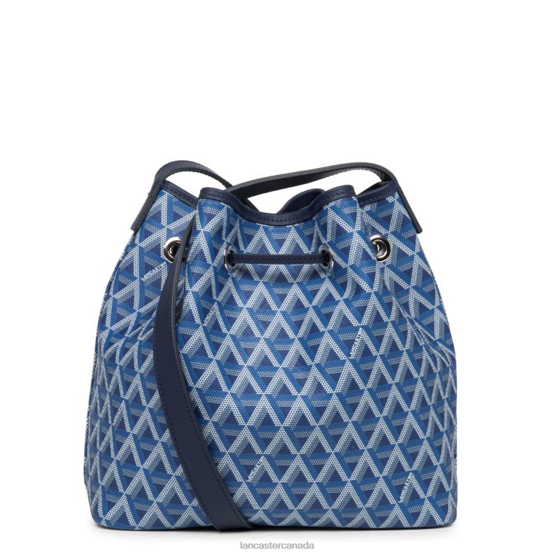 Women Bucket Bag Ikon 4J6H3866 Bag Bleu Electrique Lancaster Paris