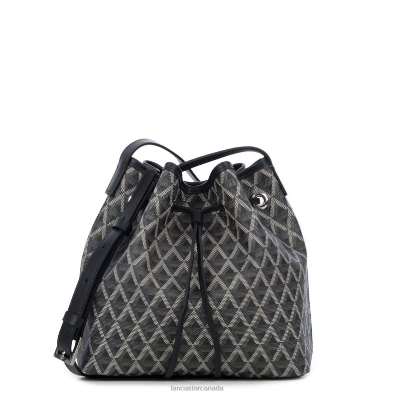 Women Bucket Bag Ikon 4J6H3867 Bag Noir Lancaster Paris