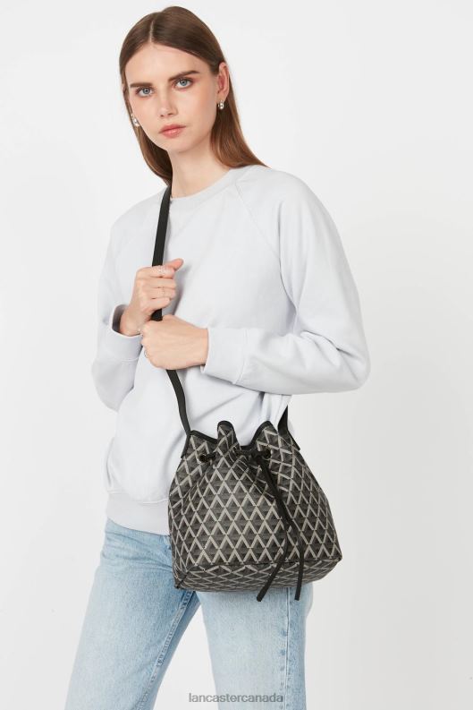 Women Bucket Bag Ikon 4J6H3867 Bag Noir Lancaster Paris