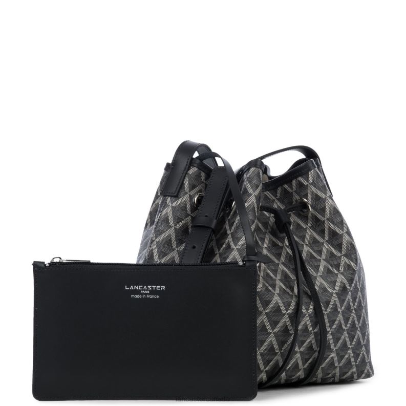 Women Bucket Bag Ikon 4J6H3867 Bag Noir Lancaster Paris