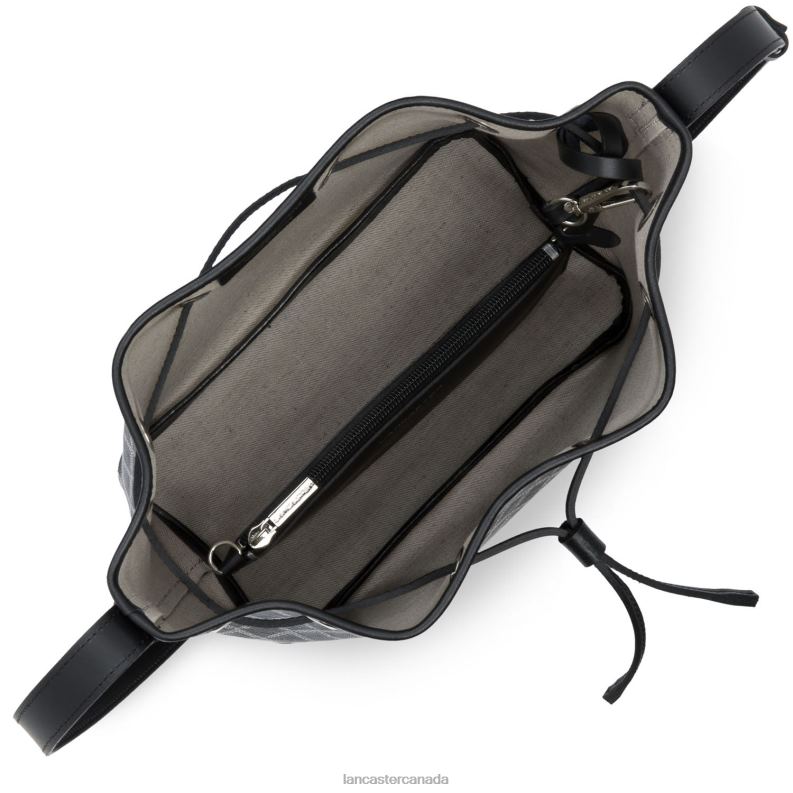 Women Bucket Bag Ikon 4J6H3867 Bag Noir Lancaster Paris