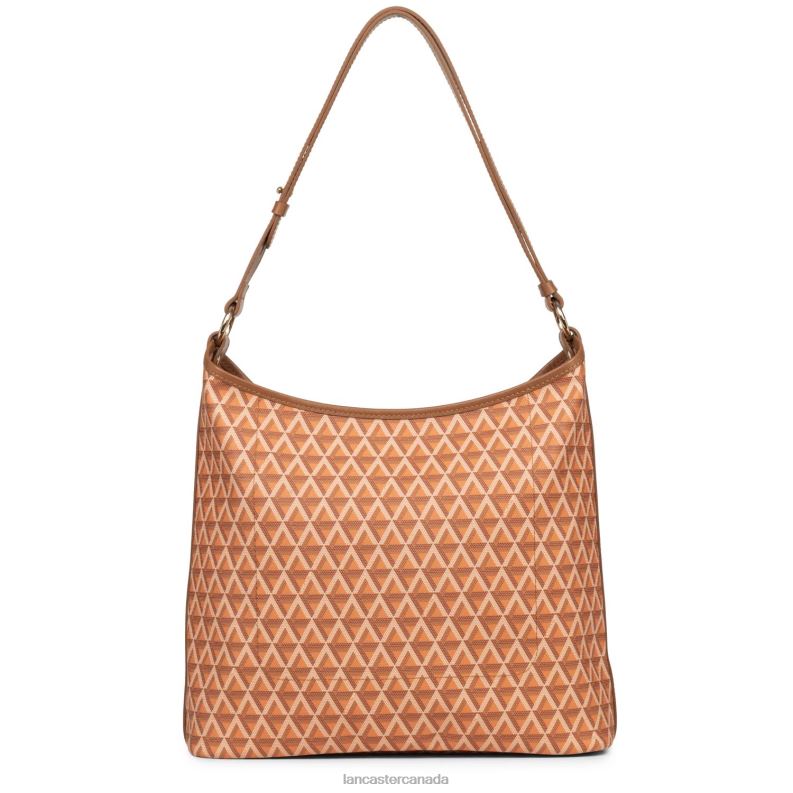 Women Bucket Bag Ikon It 4J6H4537 Bag Orange Lancaster Paris