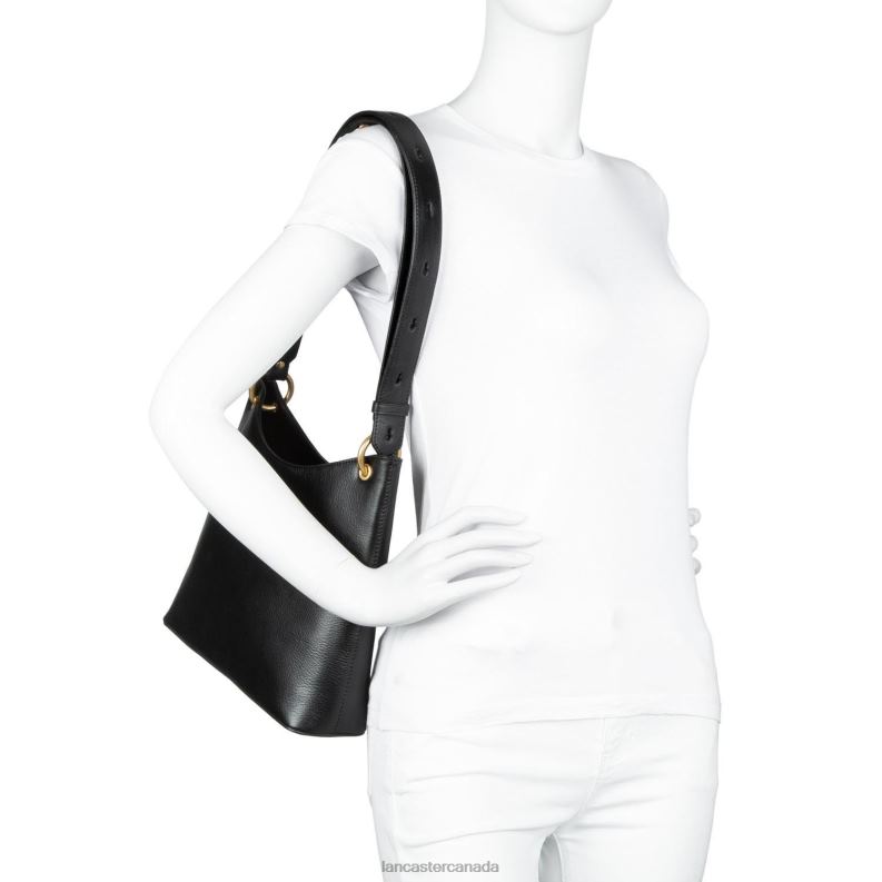 Women Bucket Bag Legende 4J6H3527 Bag Noir Python Lancaster Paris