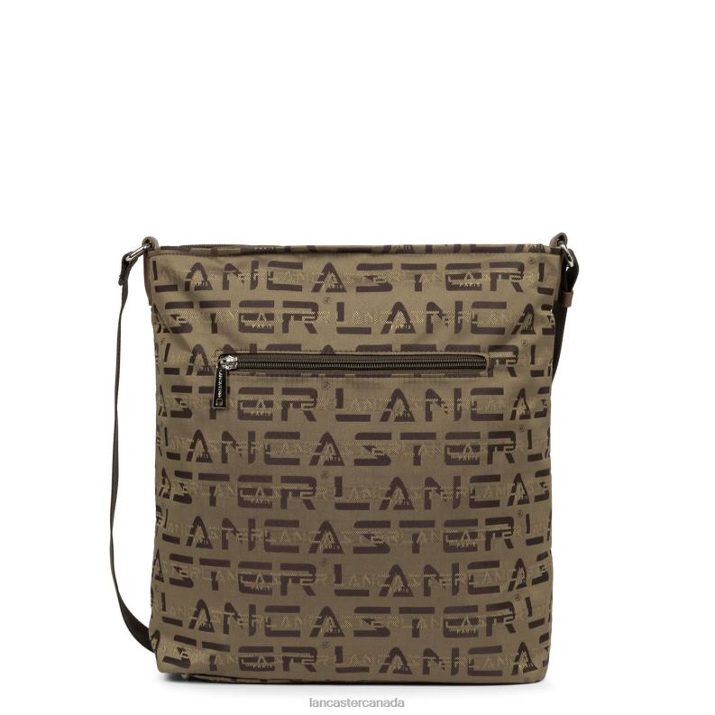 Women Bucket Bag Logo Kba 4J6H4232 Bag Marron-Vison-Jaune Lancaster Paris