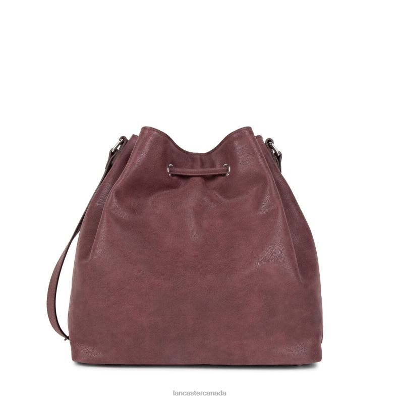 Women Bucket Bag Santa Fe Fringe 4J6H3700 Bag Bordeaux Lancaster Paris