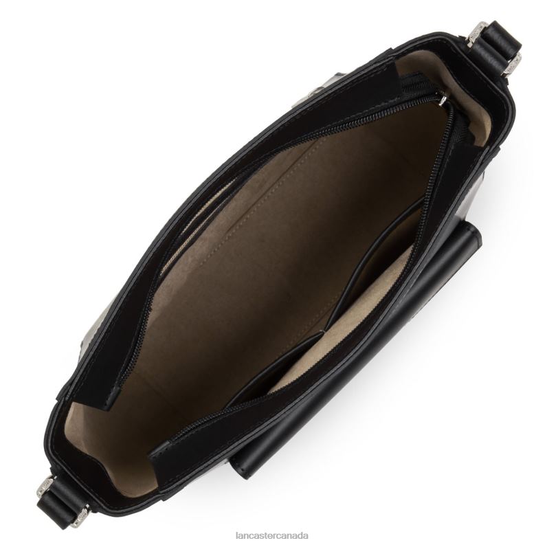 Women Bucket Bag Smooth 4J6H4275 Bag Noir Lancaster Paris