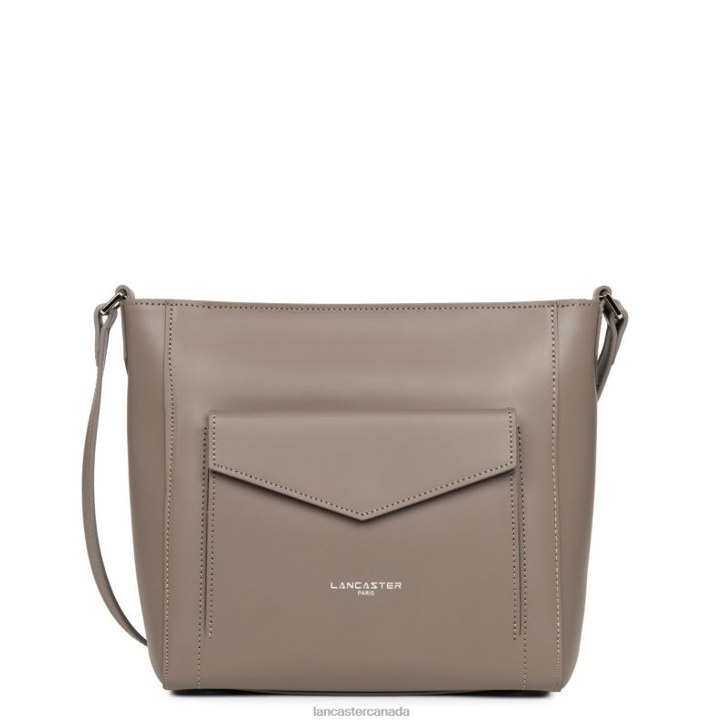 Women Bucket Bag Smooth 4J6H4281 Bag Taupe Lancaster Paris