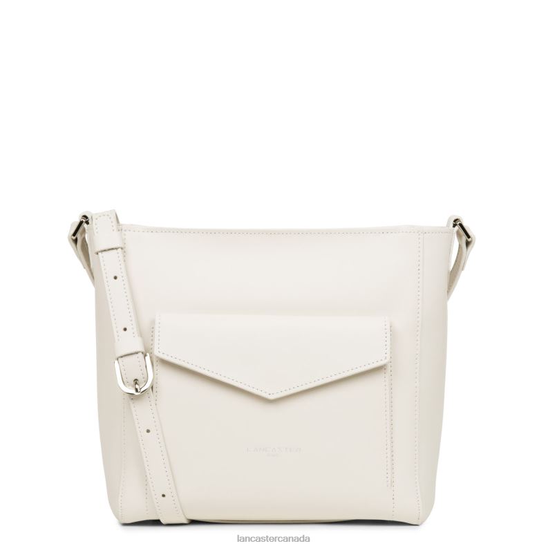Women Bucket Bag Smooth 4J6H4282 Bag Ecru Lancaster Paris