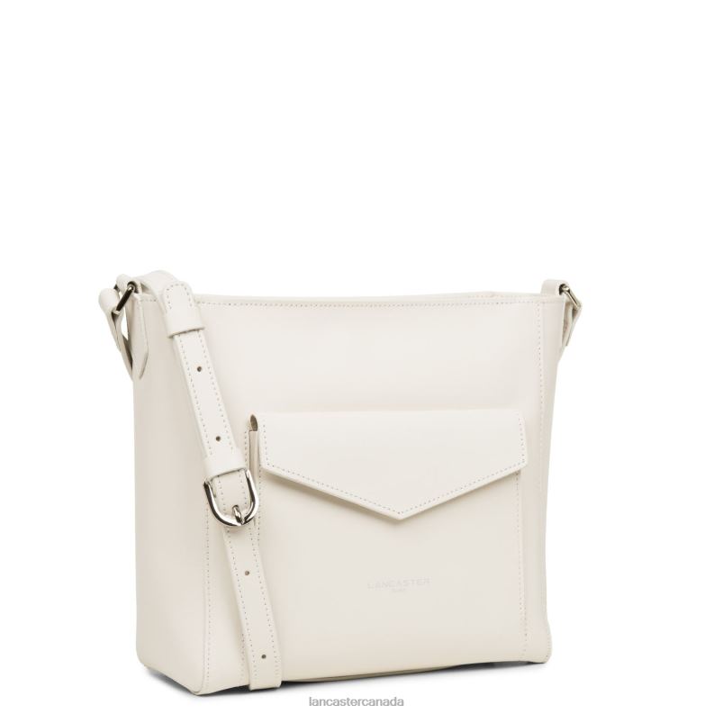 Women Bucket Bag Smooth 4J6H4282 Bag Ecru Lancaster Paris