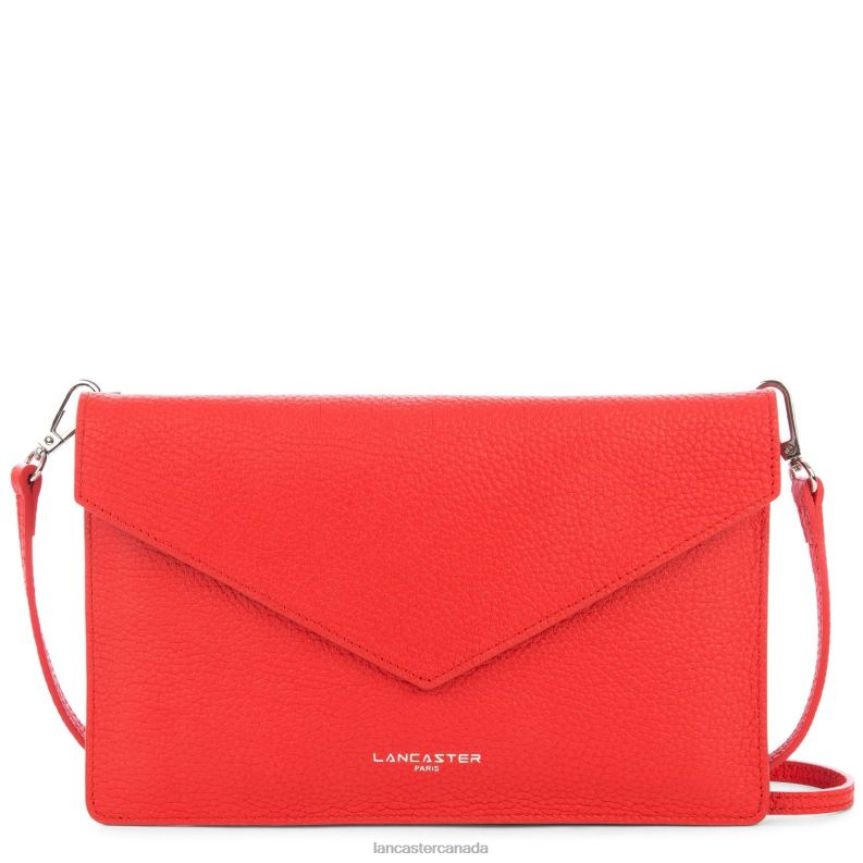 Women Clutch 4J6H1161 Bag Rouge Lancaster Paris