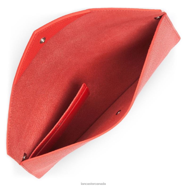 Women Clutch 4J6H1161 Bag Rouge Lancaster Paris