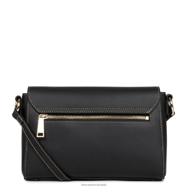 Women Clutch City Max 4J6H1205 Bag Noir-Naturel Lancaster Paris