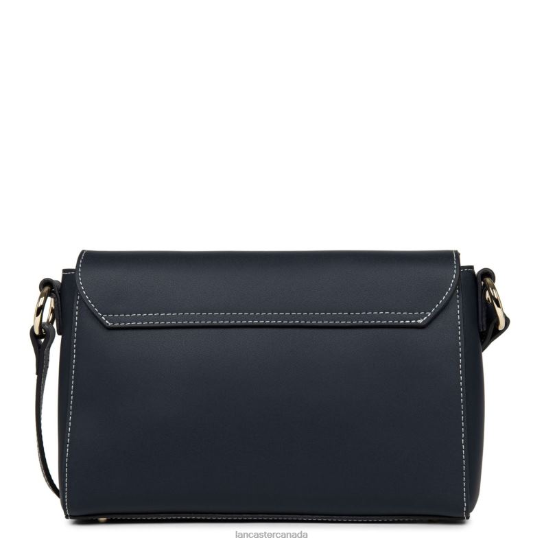Women Clutch City Max 4J6H1206 Bag Bleu Fonce-Ecru Lancaster Paris