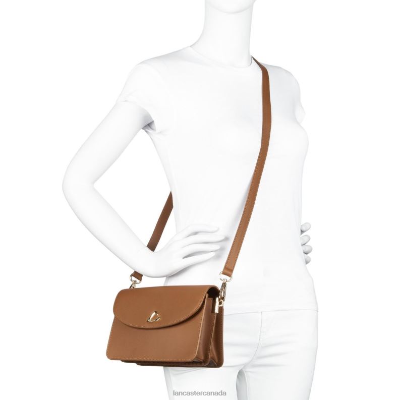 Women Clutch City Philos 4J6H1198 Bag Pourpre Lancaster Paris