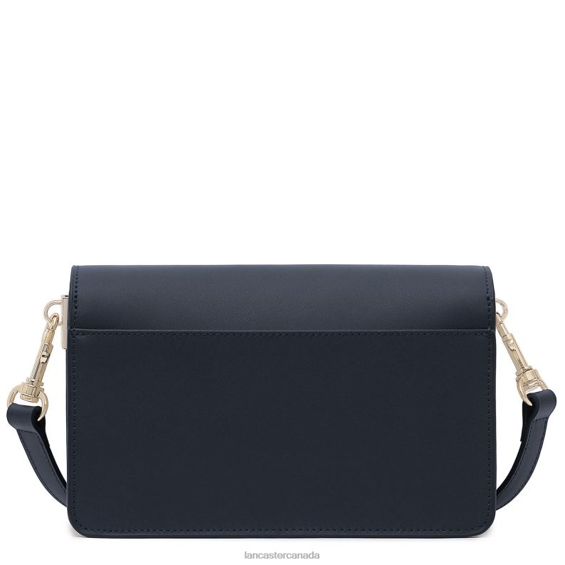Women Clutch City Philos 4J6H1200 Bag Bleu Fonce Lancaster Paris