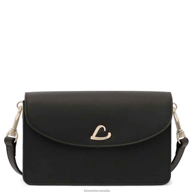 Women Clutch City Philos 4J6H1202 Bag Noir Lancaster Paris