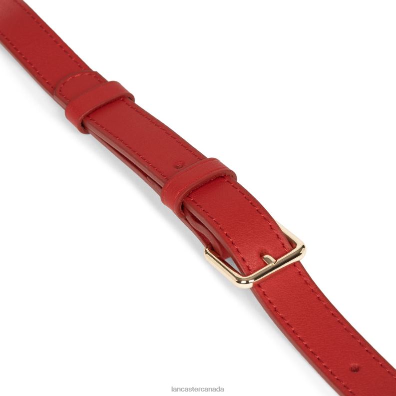 Women Clutch City Philos 4J6H1203 Bag Rouge Lancaster Paris