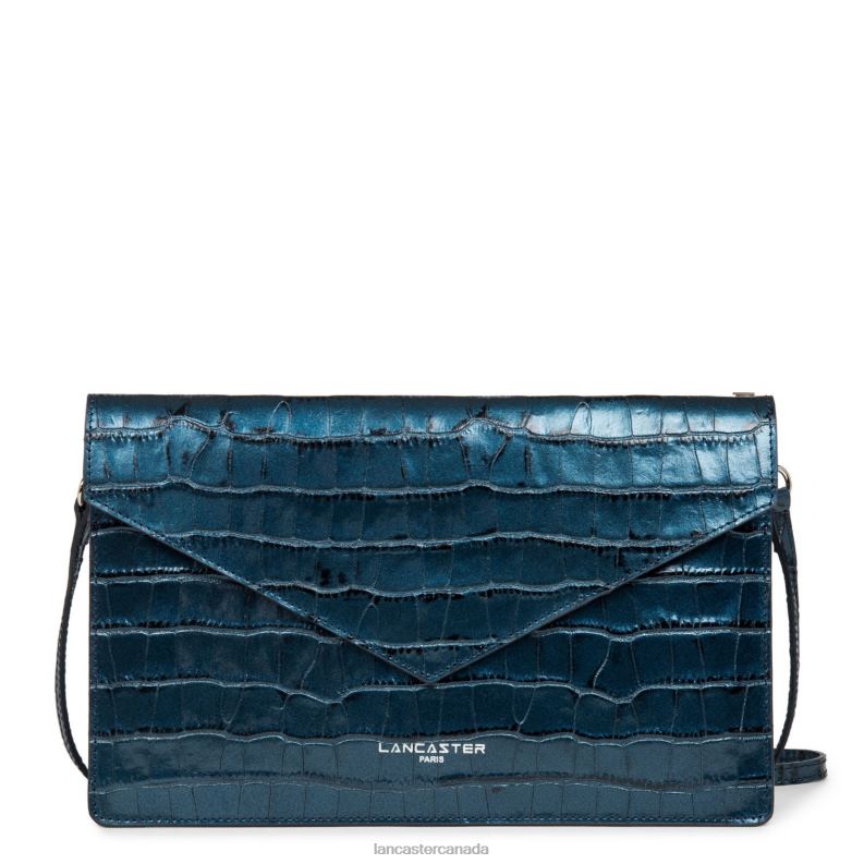Women Clutch Exotic Croco 4J6H1167 Bag Saphir Lancaster Paris