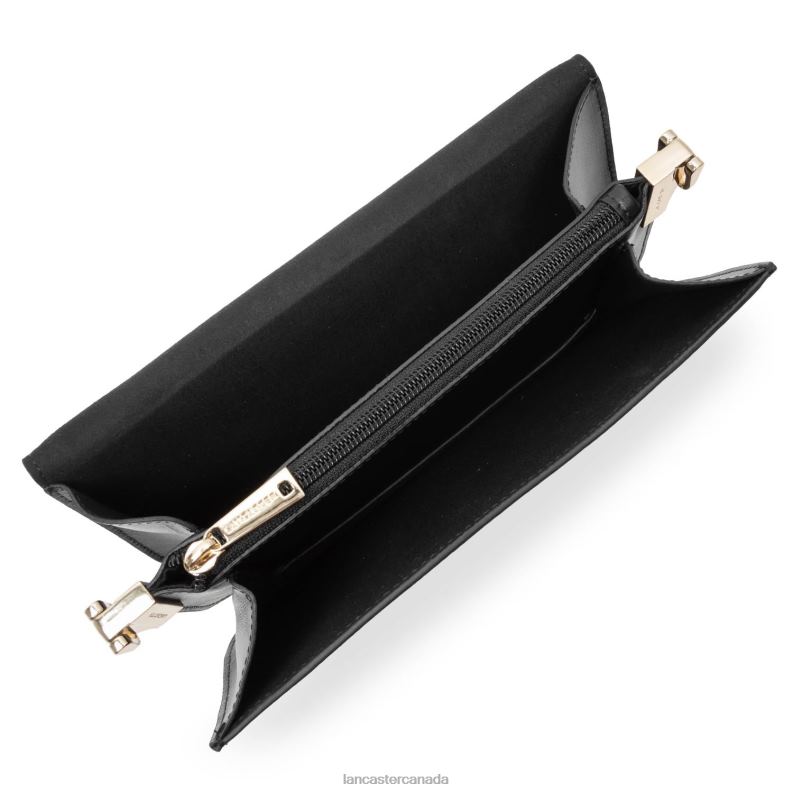 Women Clutch Fashion Medaille 4J6H1259 Bag Noir Lancaster Paris