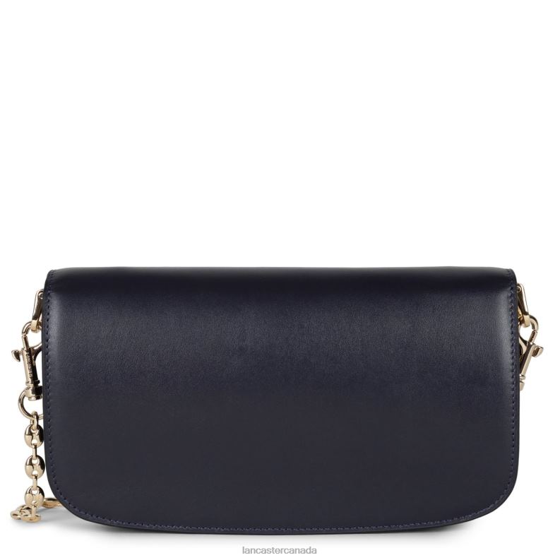 Women Clutch Fashion Medaille 4J6H1260 Bag Bleu Fonce Lancaster Paris